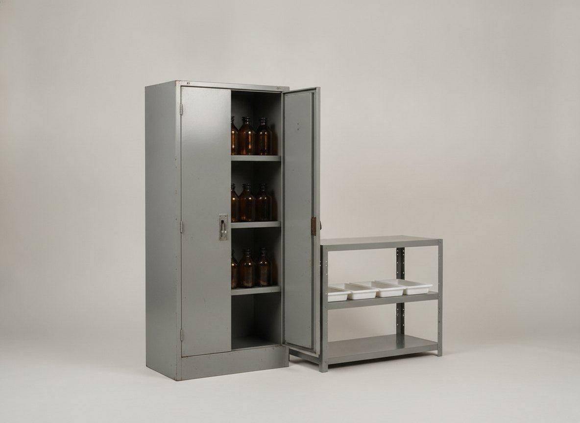 Chemical storage cabinet
