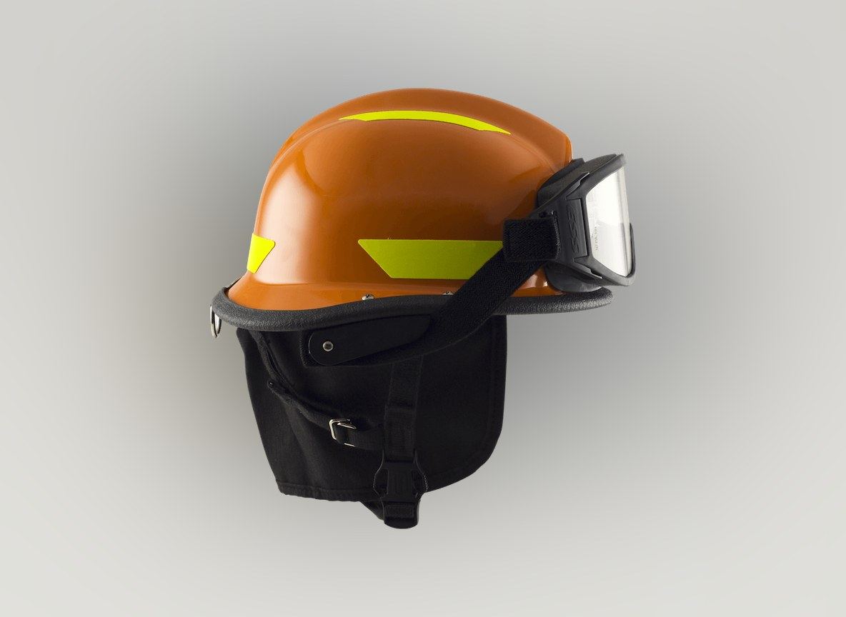 Bullard fire helmet